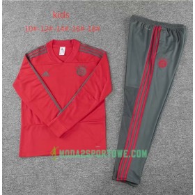 Bayern Monachium Dziecięcy Komplet Bluzy Treningowe Czerwony 2018/19